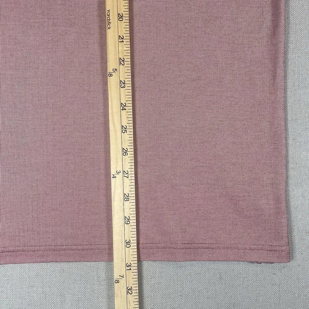 Rhone Delta Pique Polo Shirt Mens‎ 2XL Red Stretch Golf Performance Short Sleeve